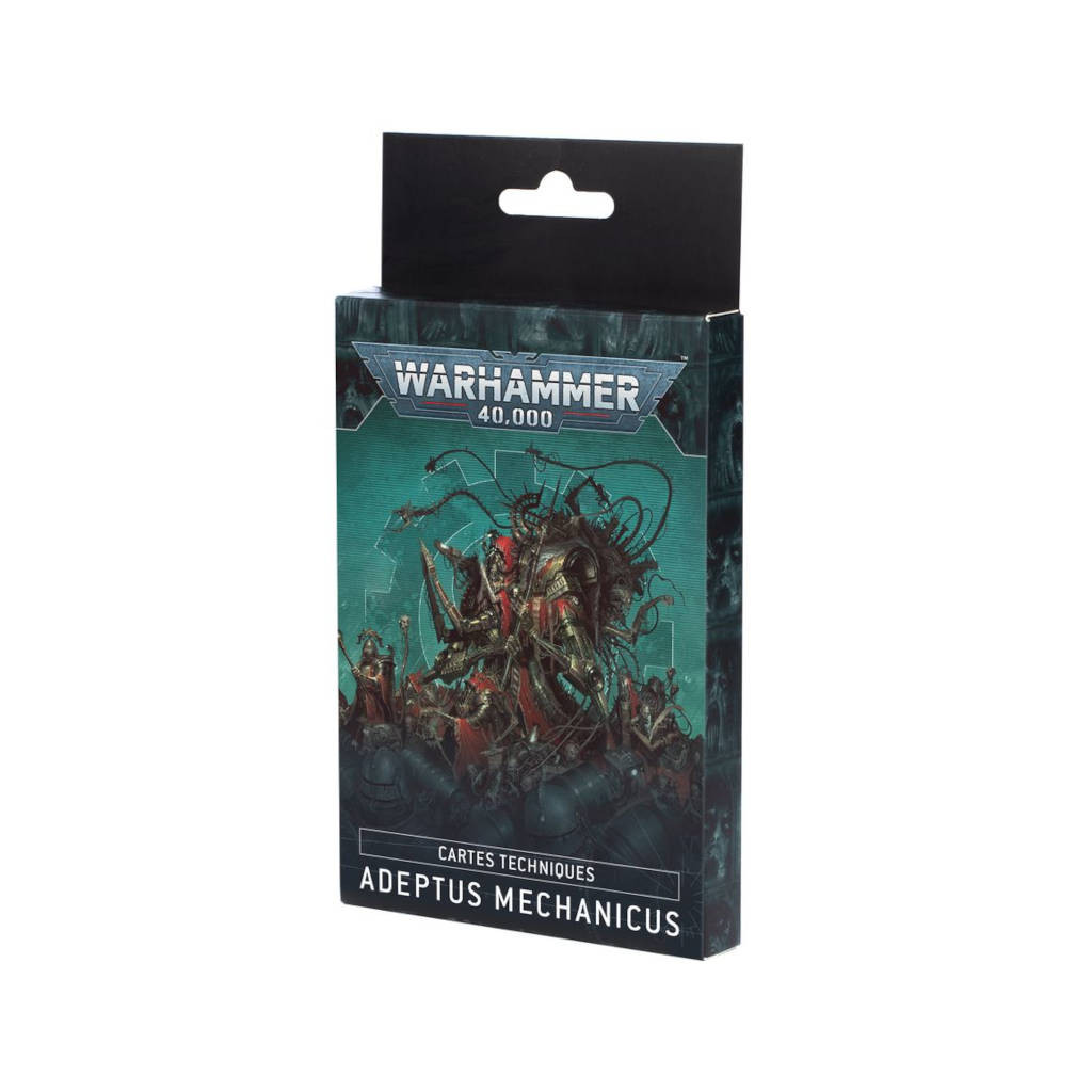 Warhammer 40K : Adeptus Mechanicus - Cartes techniques