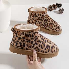New midi winter boots - Leopard (twinning)