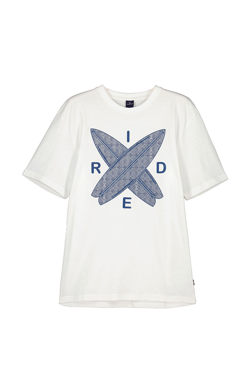 Camiseta Ride - Marfim
