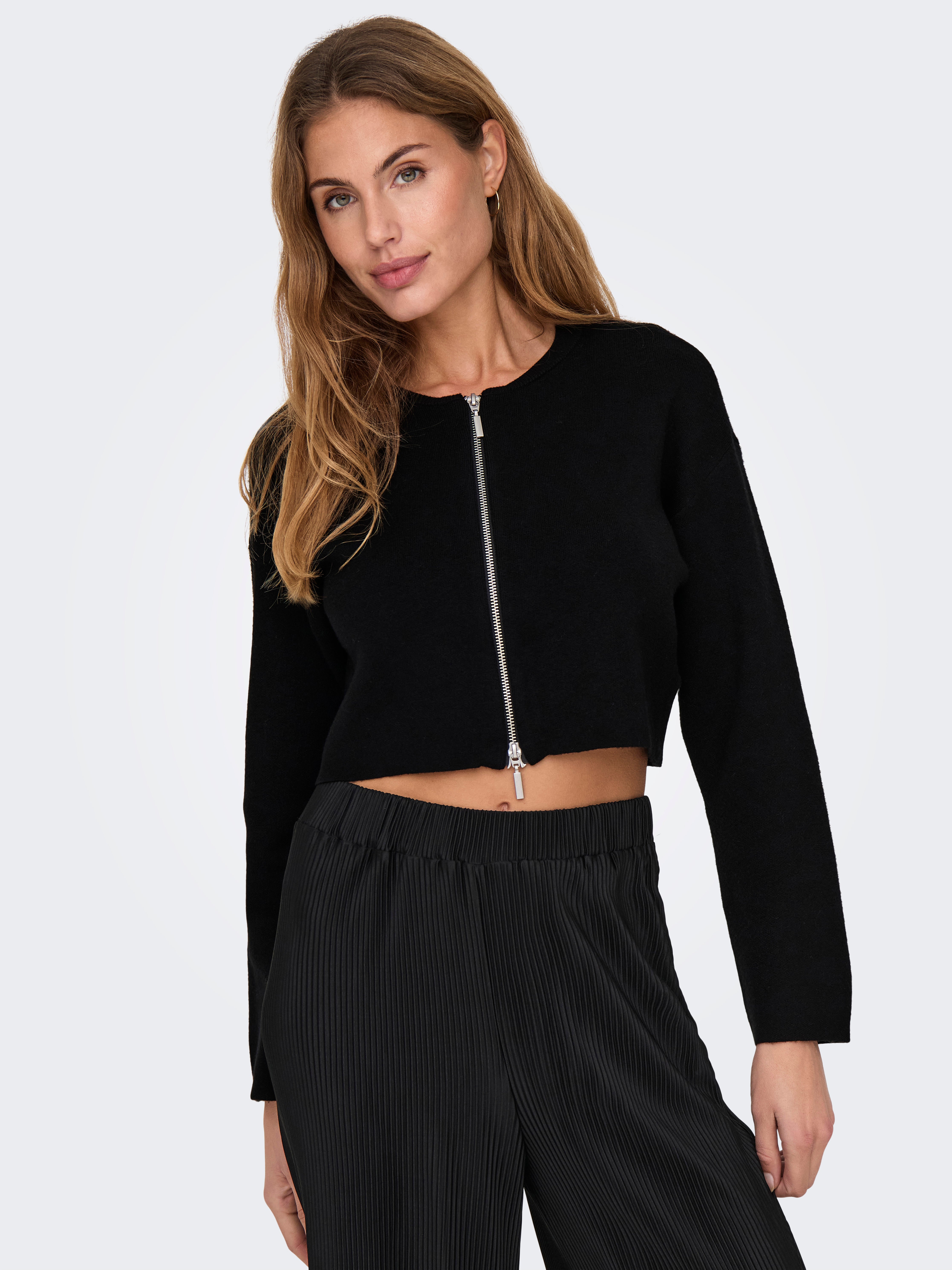 ONLANNY Strickjacke Black