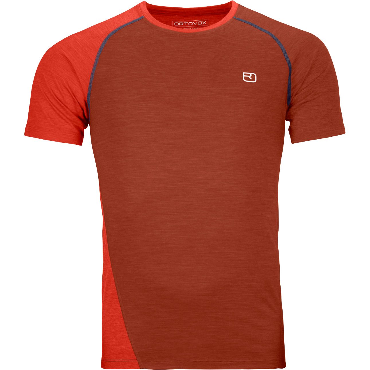 ORTOVOX 120 Cool Tec Fast Upwards T-Shirt Herren clay orange