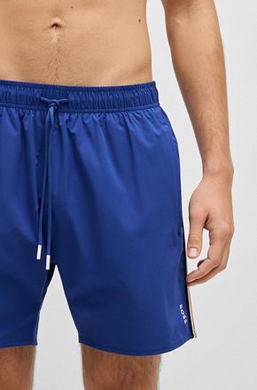 BOSS Zwembroek Iconic Blauw 50491594-427 kopen