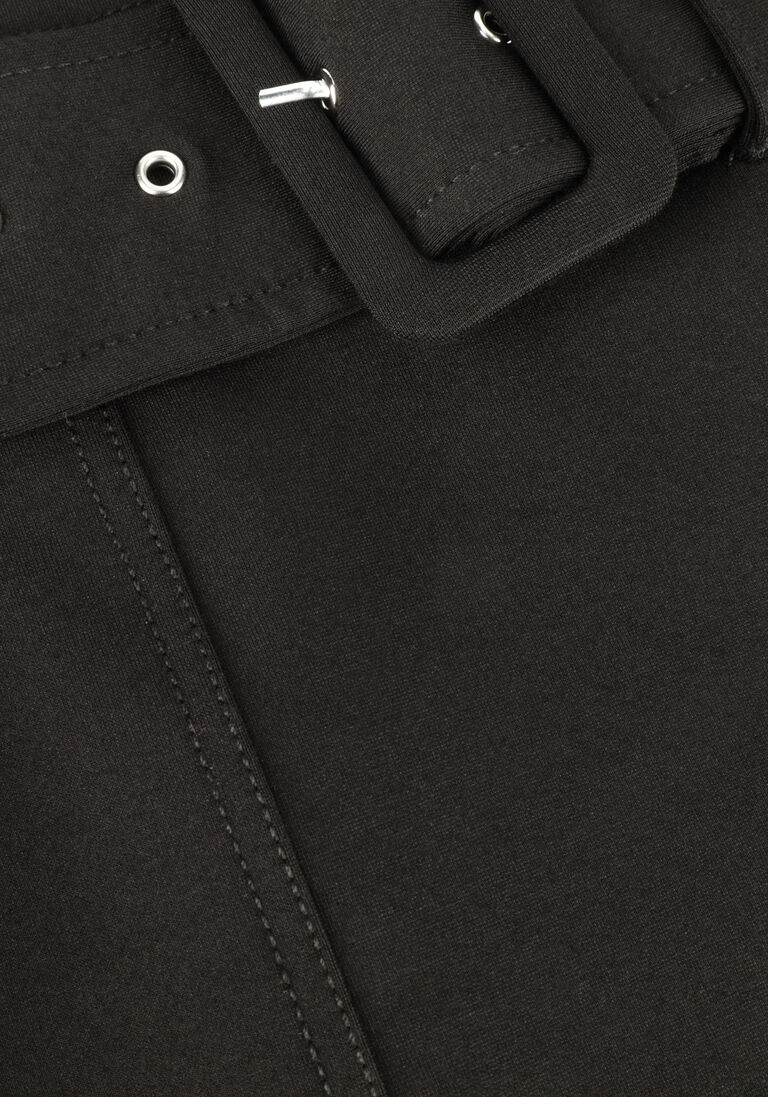 GUESS zwarte guess midirok disis skirt