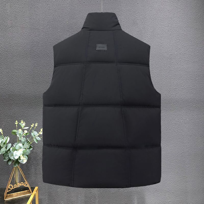 Fireon - Puffervest met opstaande kraag en rits