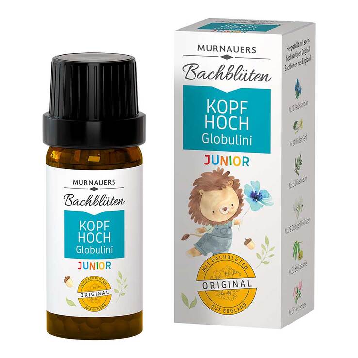 Murnauers Bachblüten Kinder Kopf hoch Globulini, 10 g