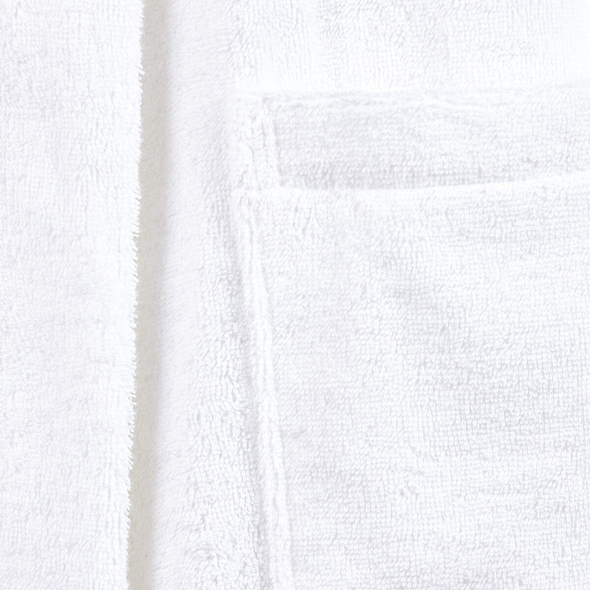 LA REDOUTE INTERIEURS<br>Roupão com capuz, em algodão penteado 400g/m2, Kheops