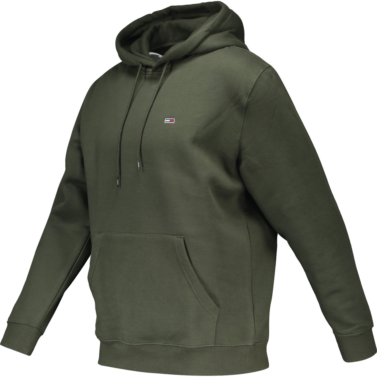 Tommy Jeans Herren-Hoodie Reg S Flag XXL, olive