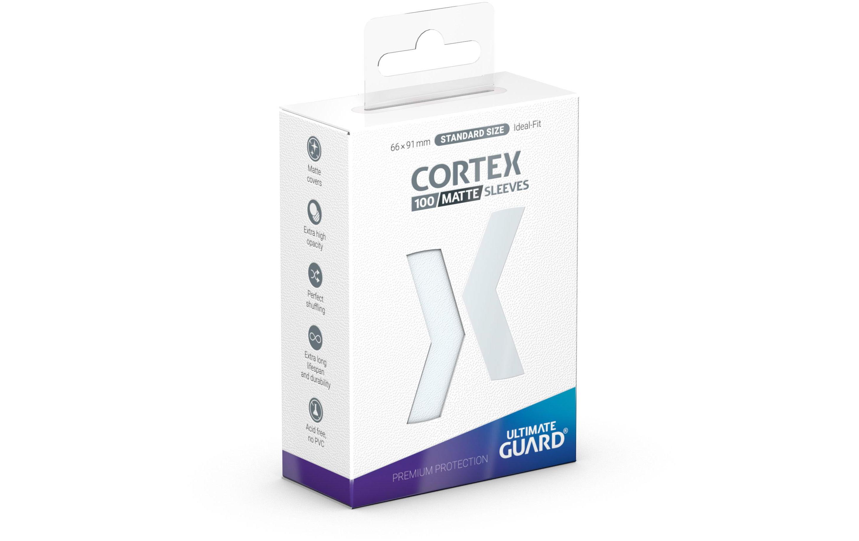 Kartenhülle Cortex Sleeves Standard Matt-Transparent 100Ideal-Fit Sleeves 66 x 91 mm