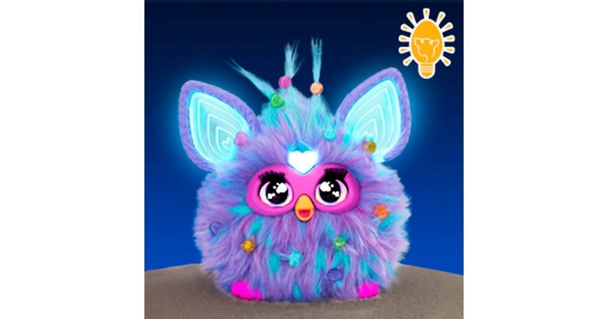 HasbroFurby Paars Pluchenspeelgoed