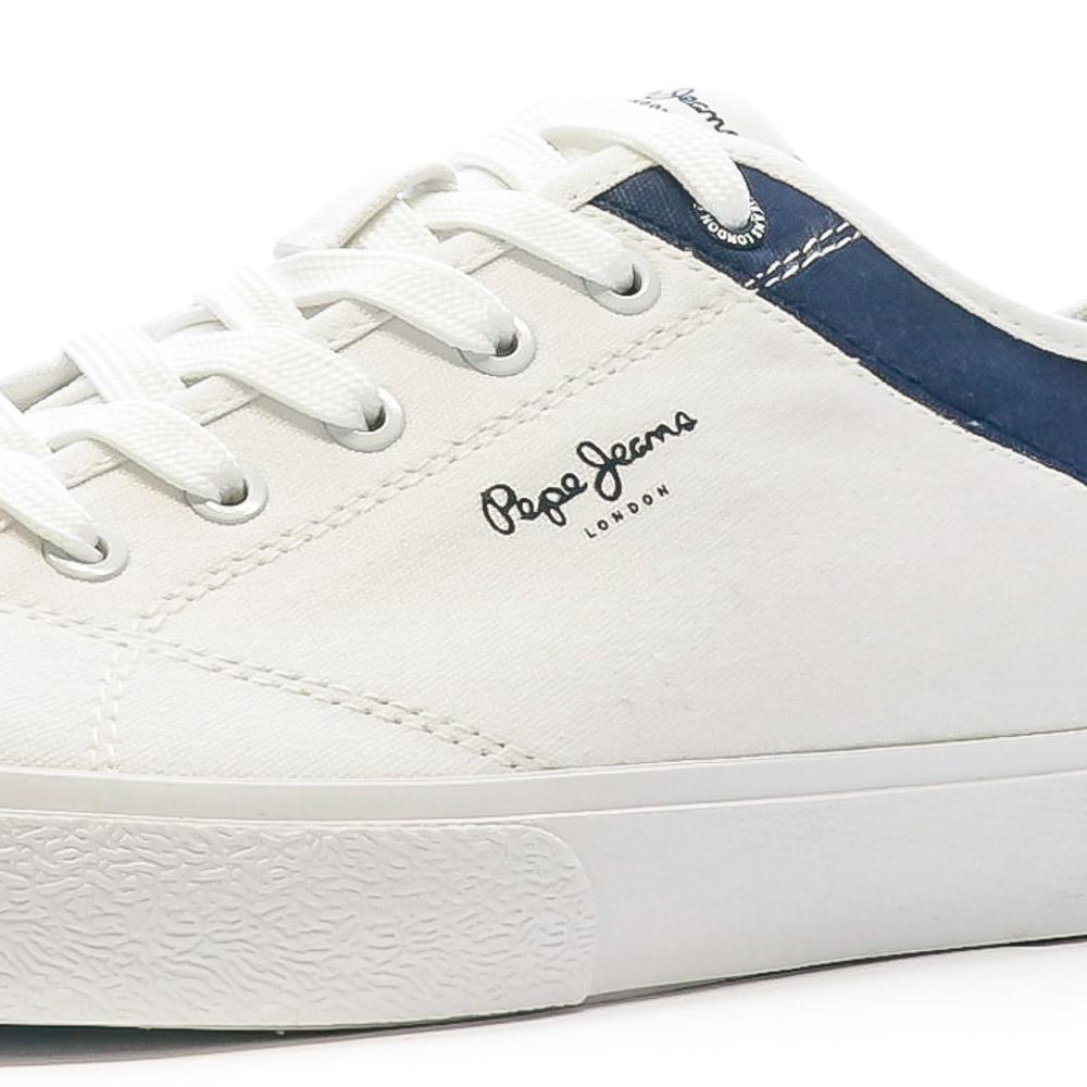 Pepe jeans Baskets Blanc/Marine Homme Pepe jeans Kenton Road