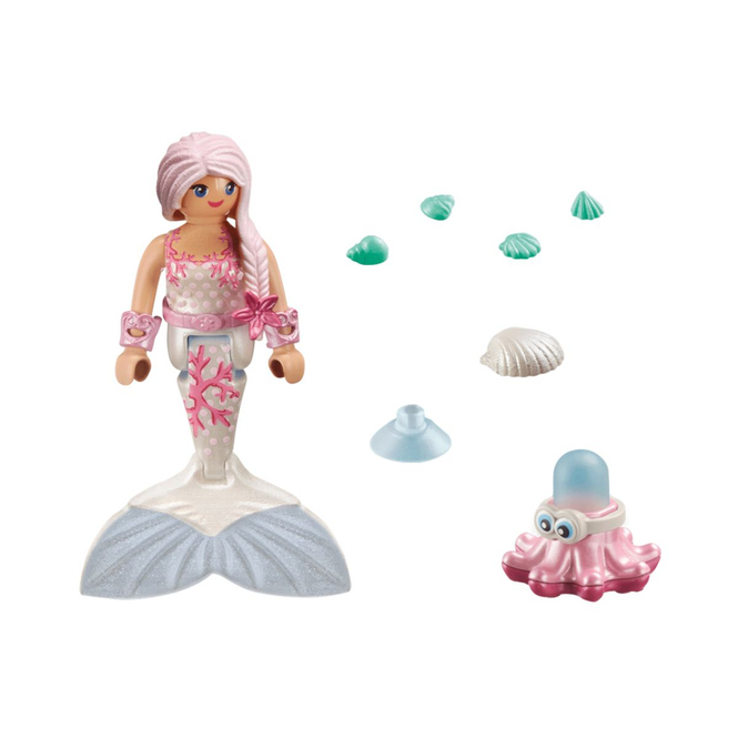 Playmobil® 71477 - Meerjungfrau mit Spritzkrake - Playmobil® Special Plus