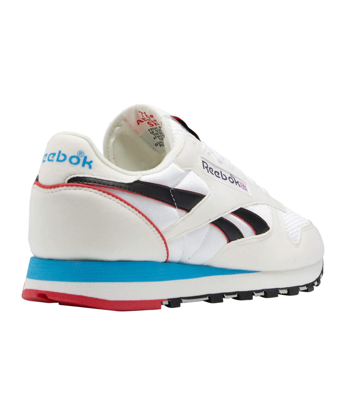 Reebok Classic Leather Weiss Blau Rot