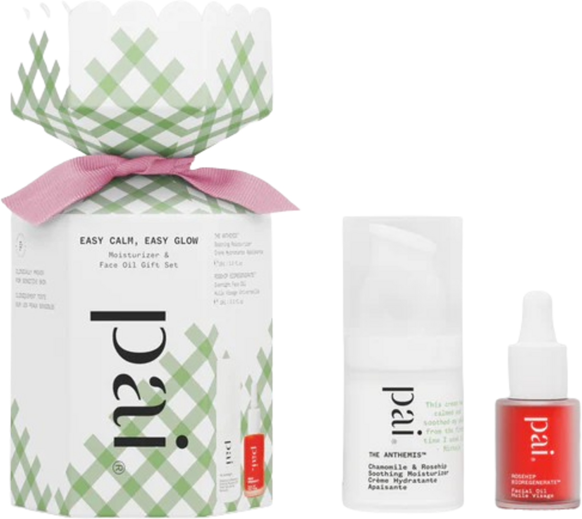 Pai Skincare  Easy Calm, Easy Glow Moisturizer & Face Oil Gift Set, 25 ml