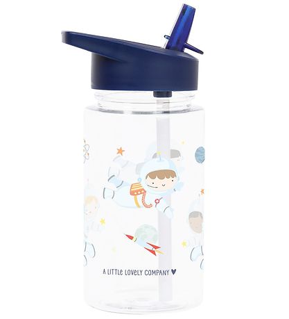 A Little Lovely Company Drikkedunk m. Suger?r - 450 ml - Blå m.