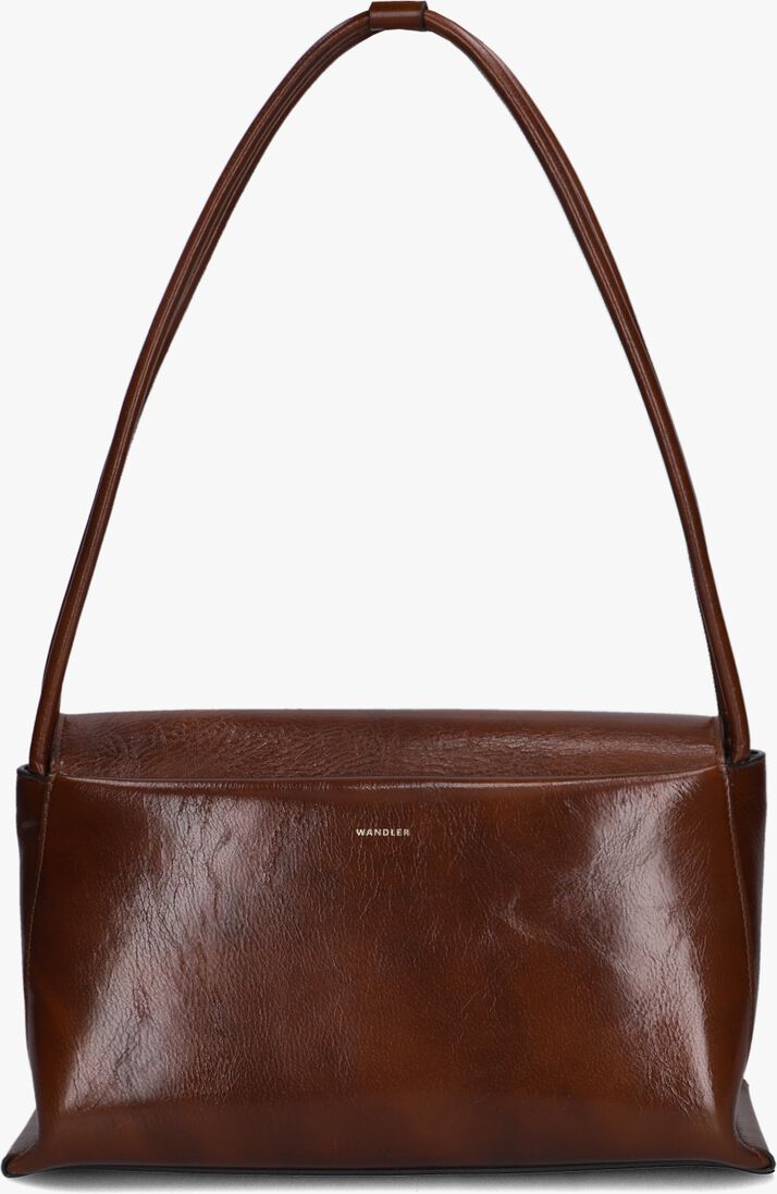 bruine wandler handtas veneto shoulder bag