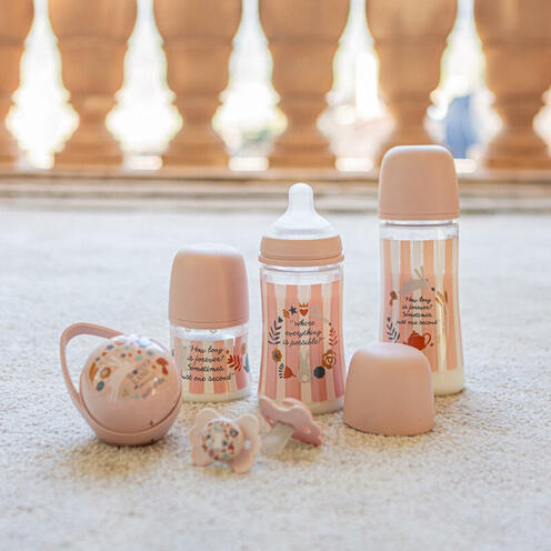 Prote sucette duo Wonderland Rose - SUAVINEX