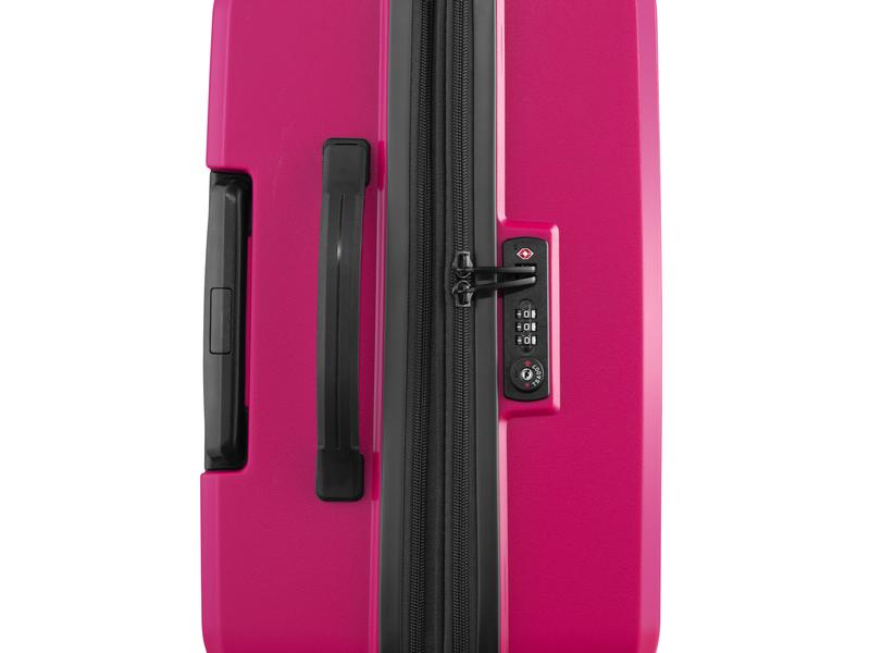 PACK EASY Reisekoffer Jet Cabin S, Pink Trolley