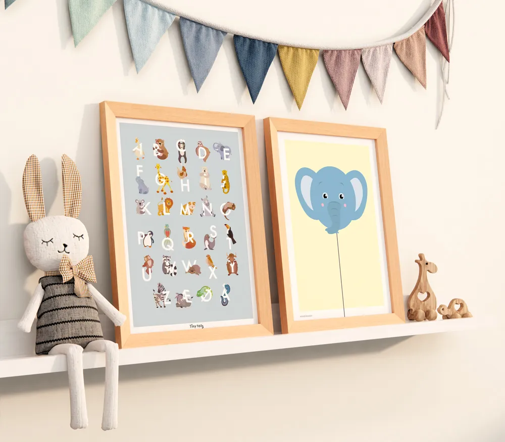 Poster&Frame Plakat - Balloon Elephant