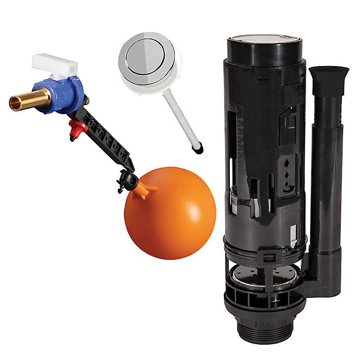 Chasse d'eau + robinet flotteur Fluidmaster SE 3/8 - 2