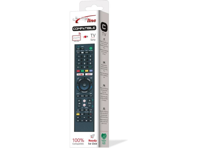 Jolly Line Ersatz-Fernbedienung Sony Sony TV-Ersatzfernbedienung