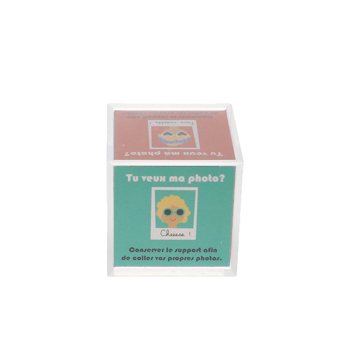 Cube photo transparent Ma collection Vintage