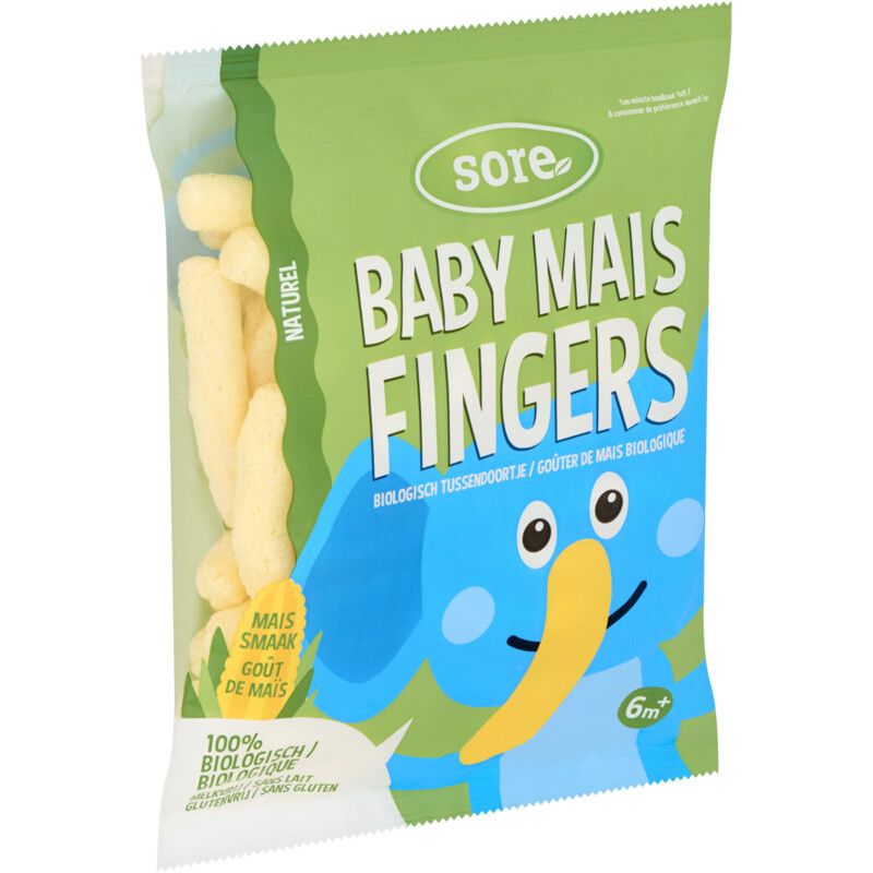 Sore Baby maisfingers naturel 6m+