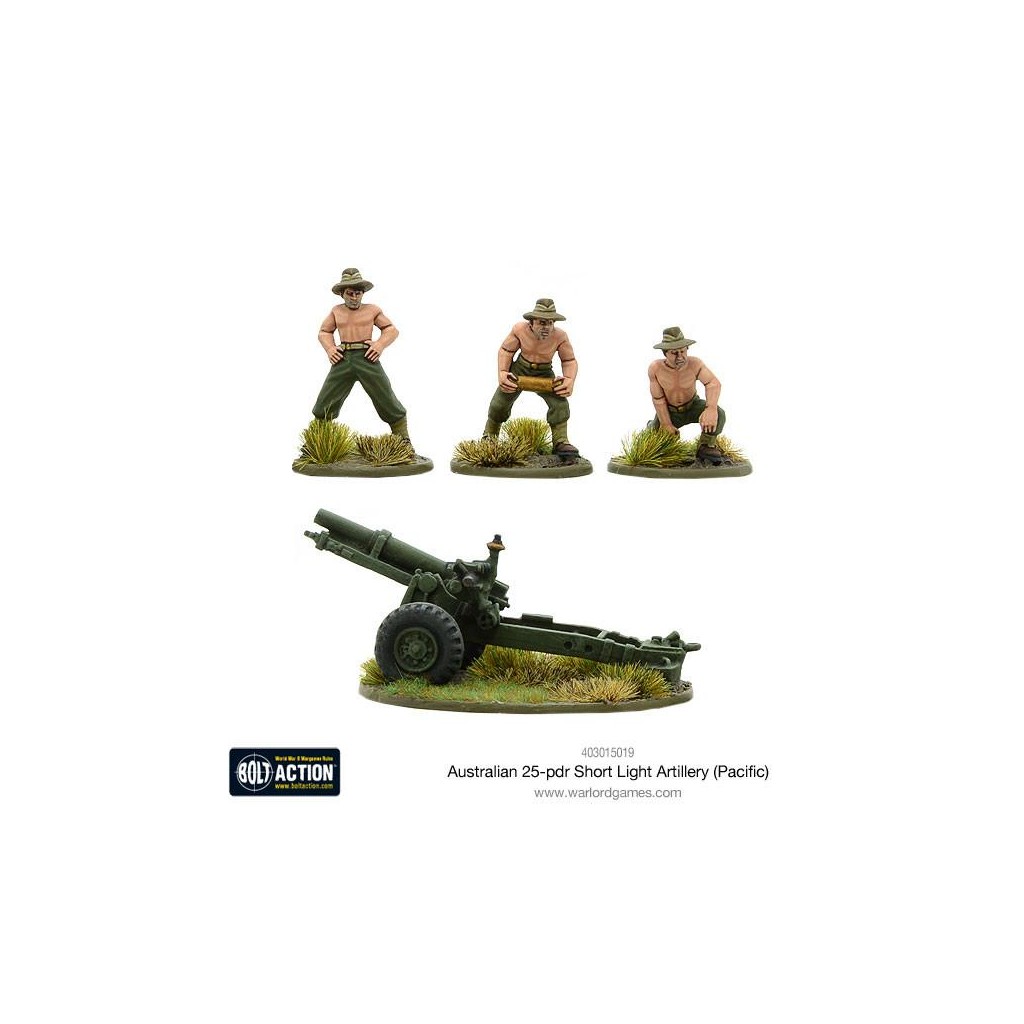 Bolt Action - Australian Short 25-pdr (Pacific)