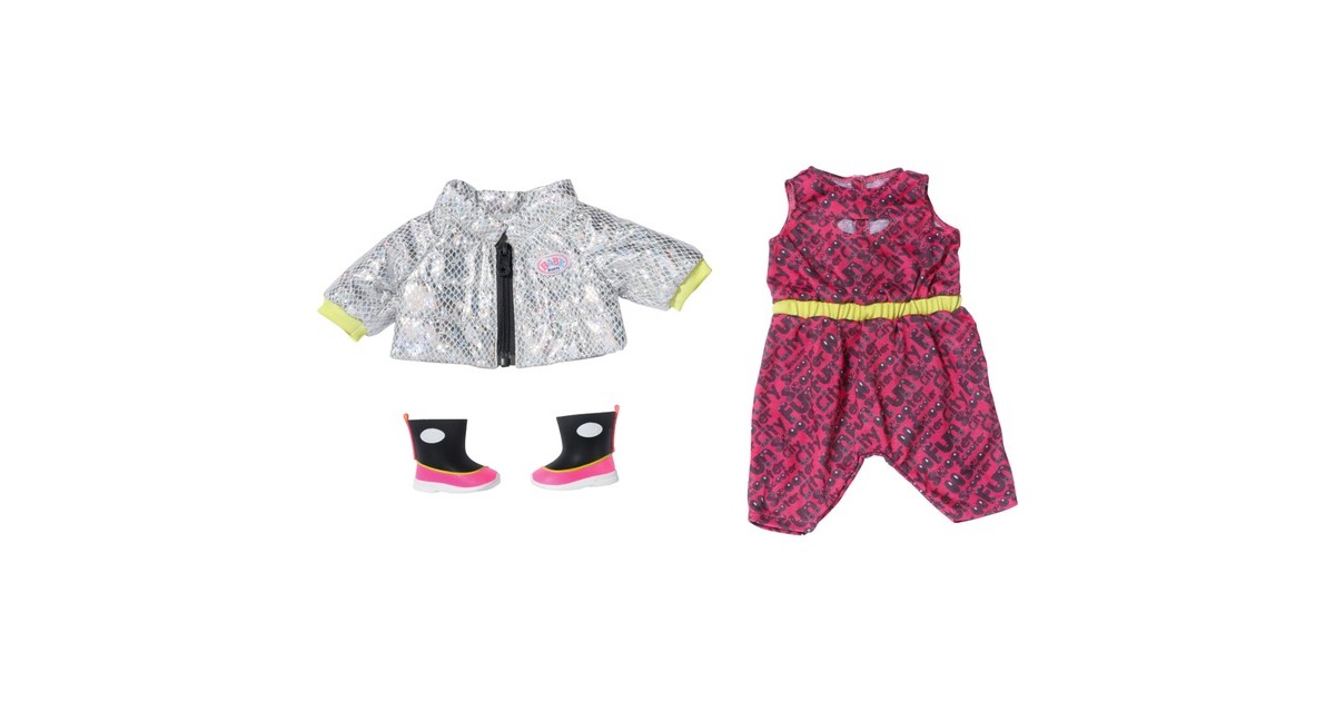 ZAPF CreationBABY born - Stad Deluxe Scootercombinatie poppen accessoires  (43 cm)