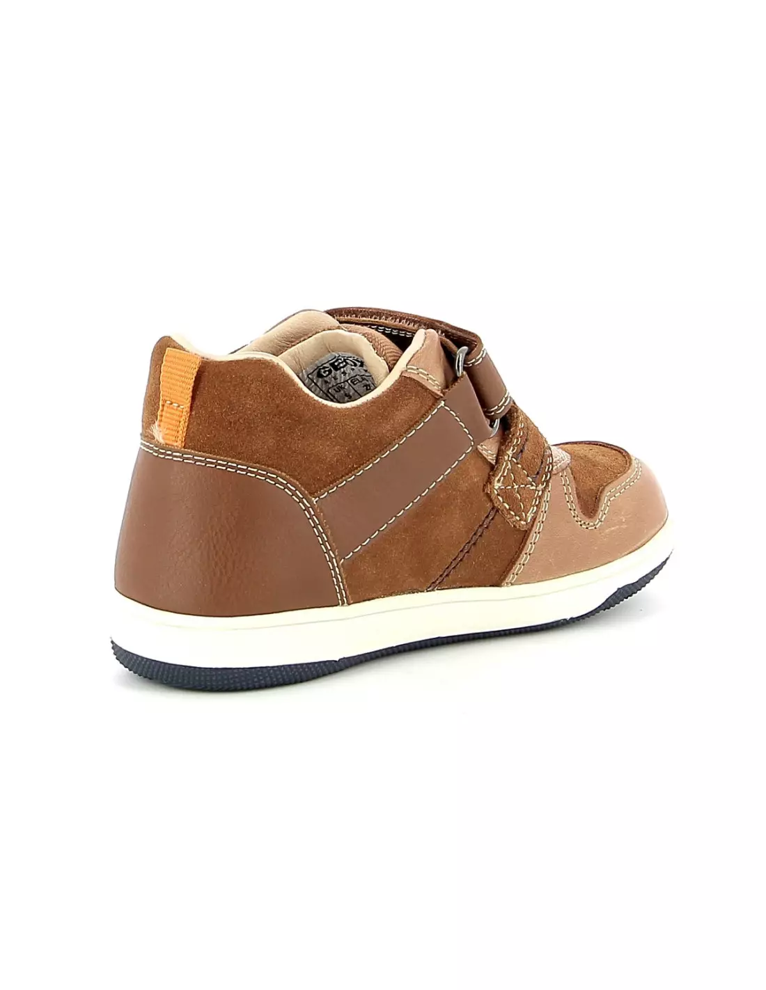 GEOX NEWFLICK - Baskets Brownnavy