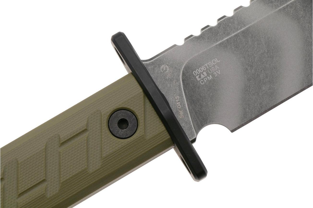 Zero Tolerance 0006 Tiger Stripe Cerakote survivalmes