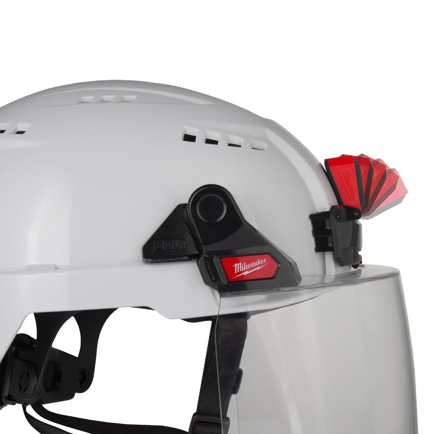 Milwaukee L4 BOLTHL-301 BOLT™ Hoofdlamp 600 lumen REDLITHIUM™ 3.0Ah USB batterij - 4933479902
