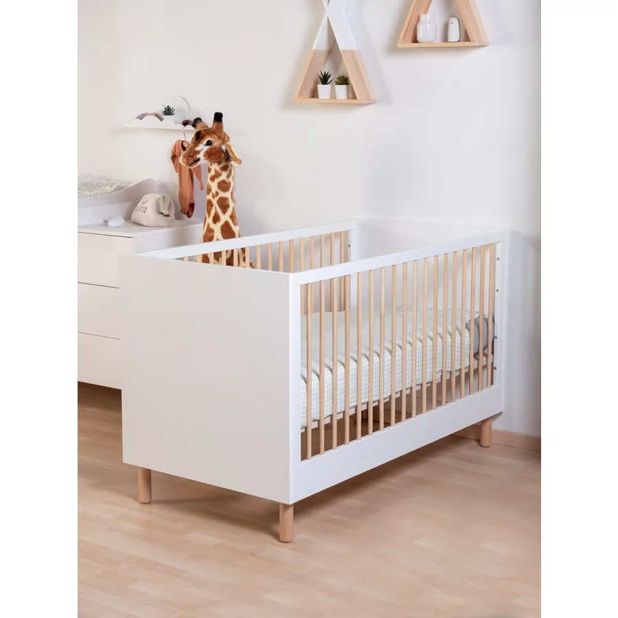CHILDHOME Kinderbett Wonder White 70 x 140 cm