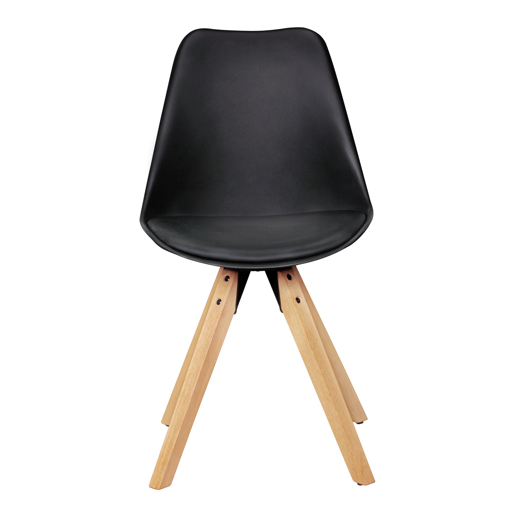 KADIMA DESIGN 2er Set Esszimmerstühle LUND: Samtbezug und Holzbeine, Skandinavisches Design, Komfortables Sitzen, Verschiedene Farben