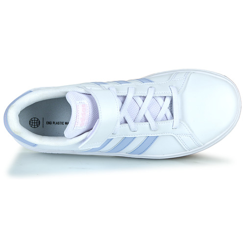 Adidas Sportswear - GRAND COURT 2.0 EL K - Blanc / Violet