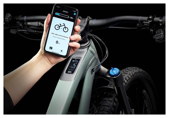 VTT Électrique Tout-Suspendu Trek Fuel EXe 8 Sram GX Eagle AXS 12V 360 Wh 29'' Vert Mat 2024