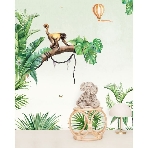 Creative Lab Amsterdam Monkey Jungle Behang 200 x 280 cm