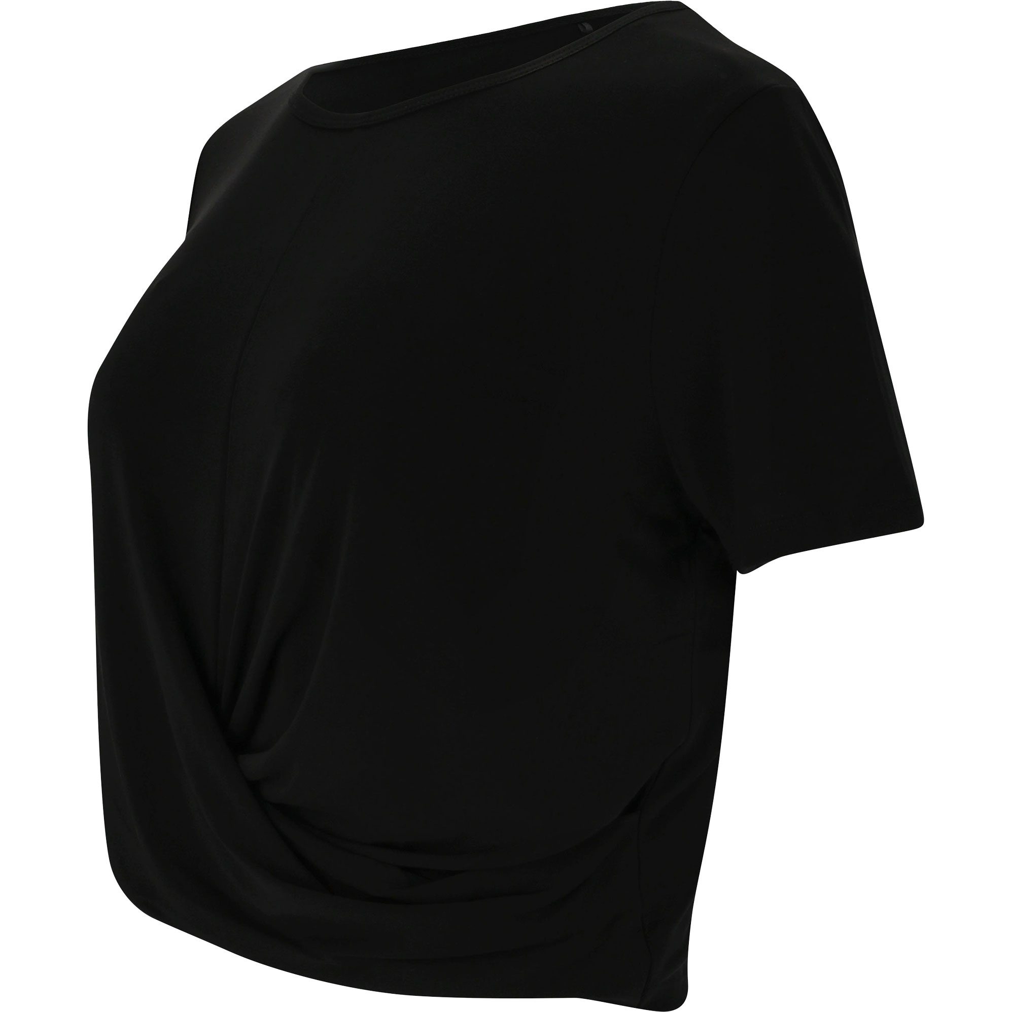 Athlecia Diamy W Cropped T-Shirt Damen schwarz