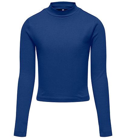 Kids Only Bluse - Rib - Kurz geschnitten - KogLinea - Sodalite B