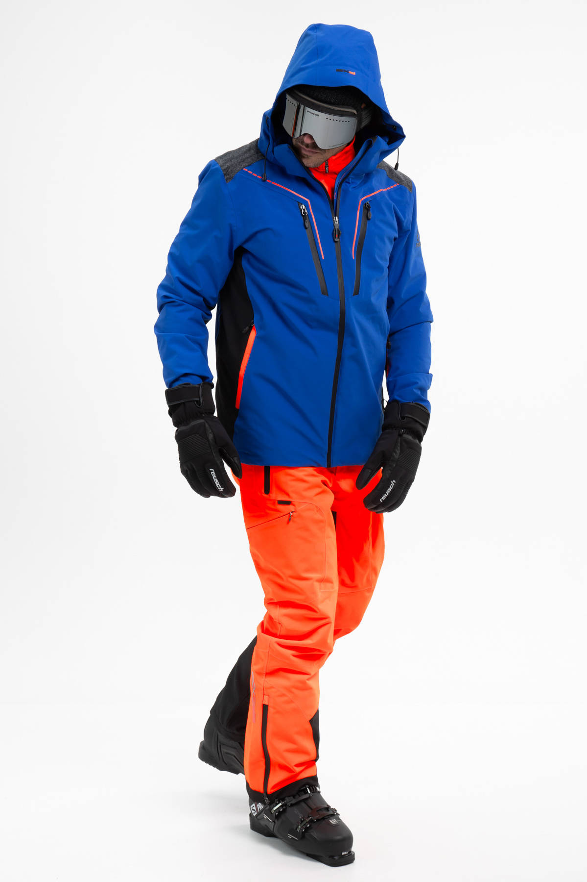 Falcon ski-jack Bastiaan blauw