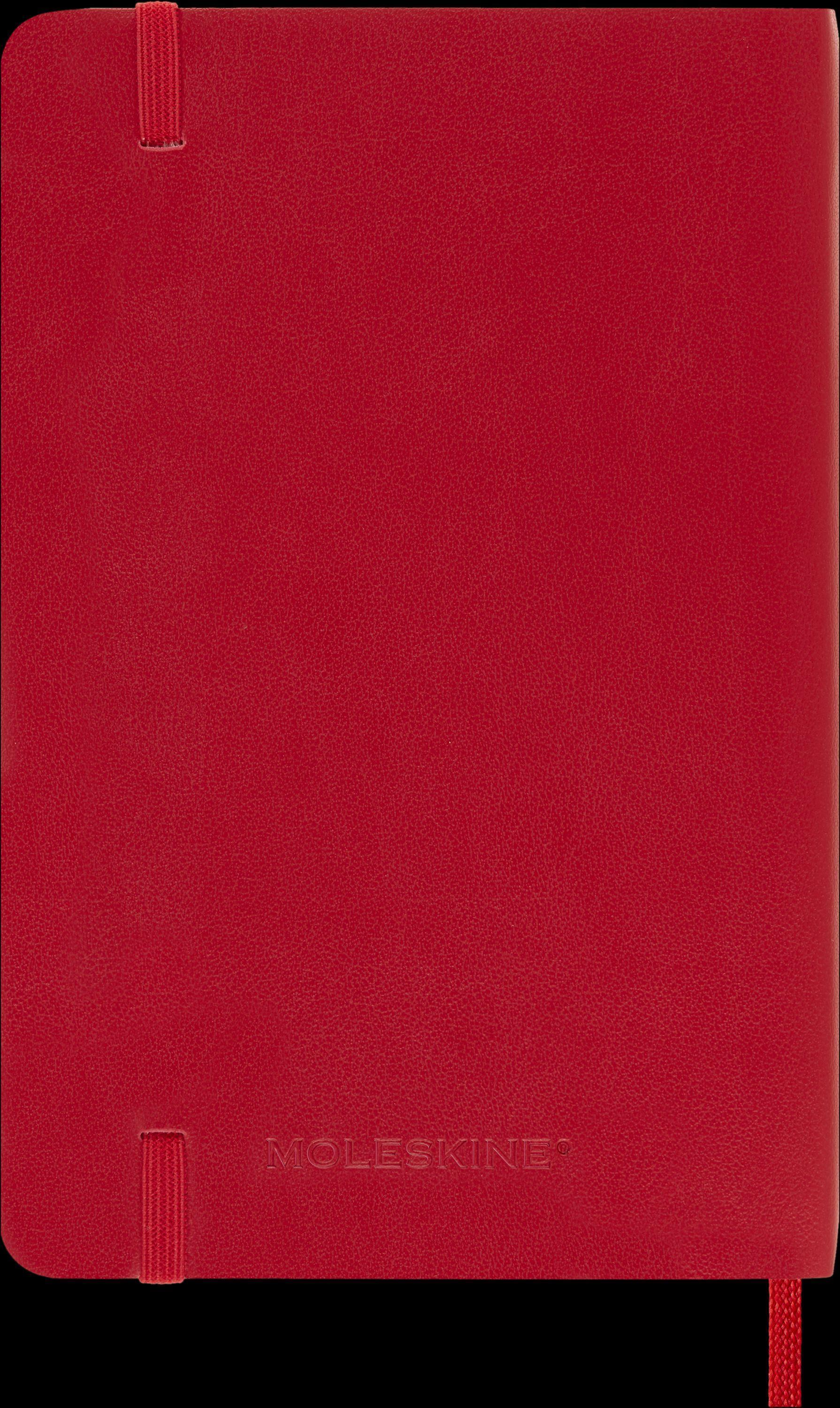 Moleskine 12 Monate Wochen Notizkalender 2025, Pocket/A6