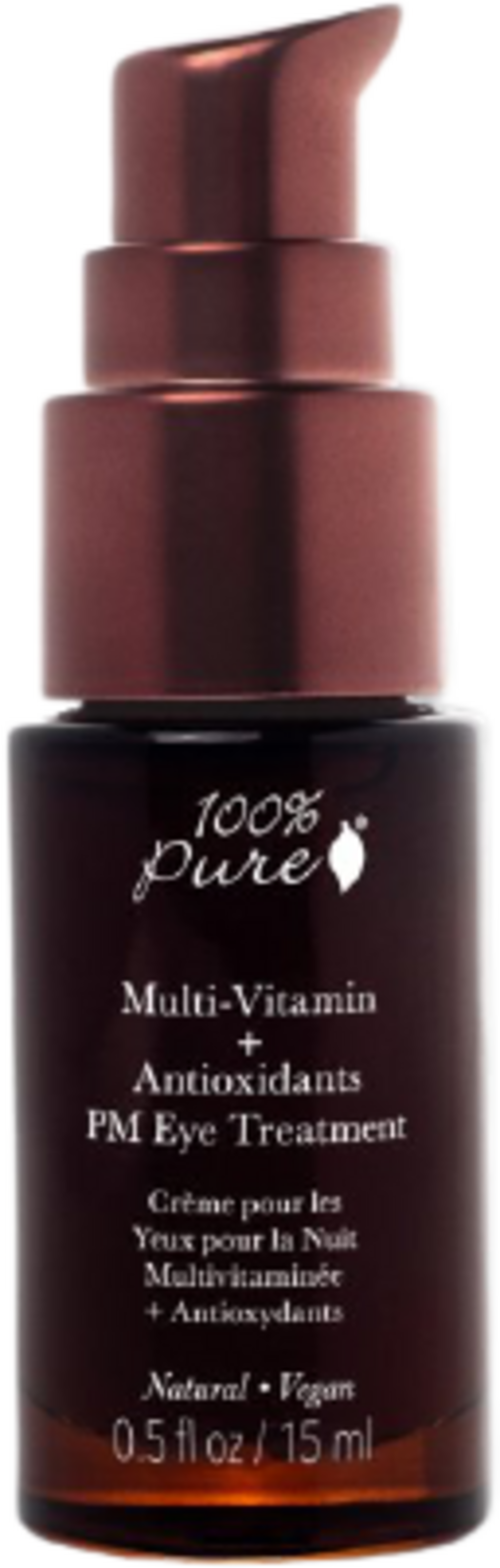 100% Pure  Multi-Vitamin + Antioxidants PM Eye Treatment, 15 ml