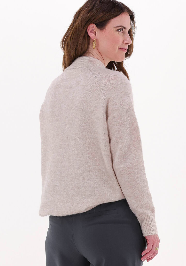 SELECTED FEMME beige selected femme trui lulu ls knit high neck b