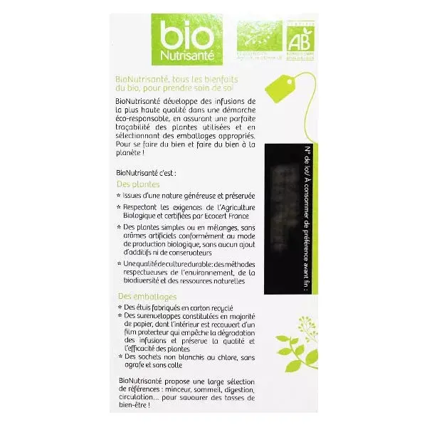 Vitavea - BioNutrisanté - Infusão fria adelgaçante - 20 sachês
