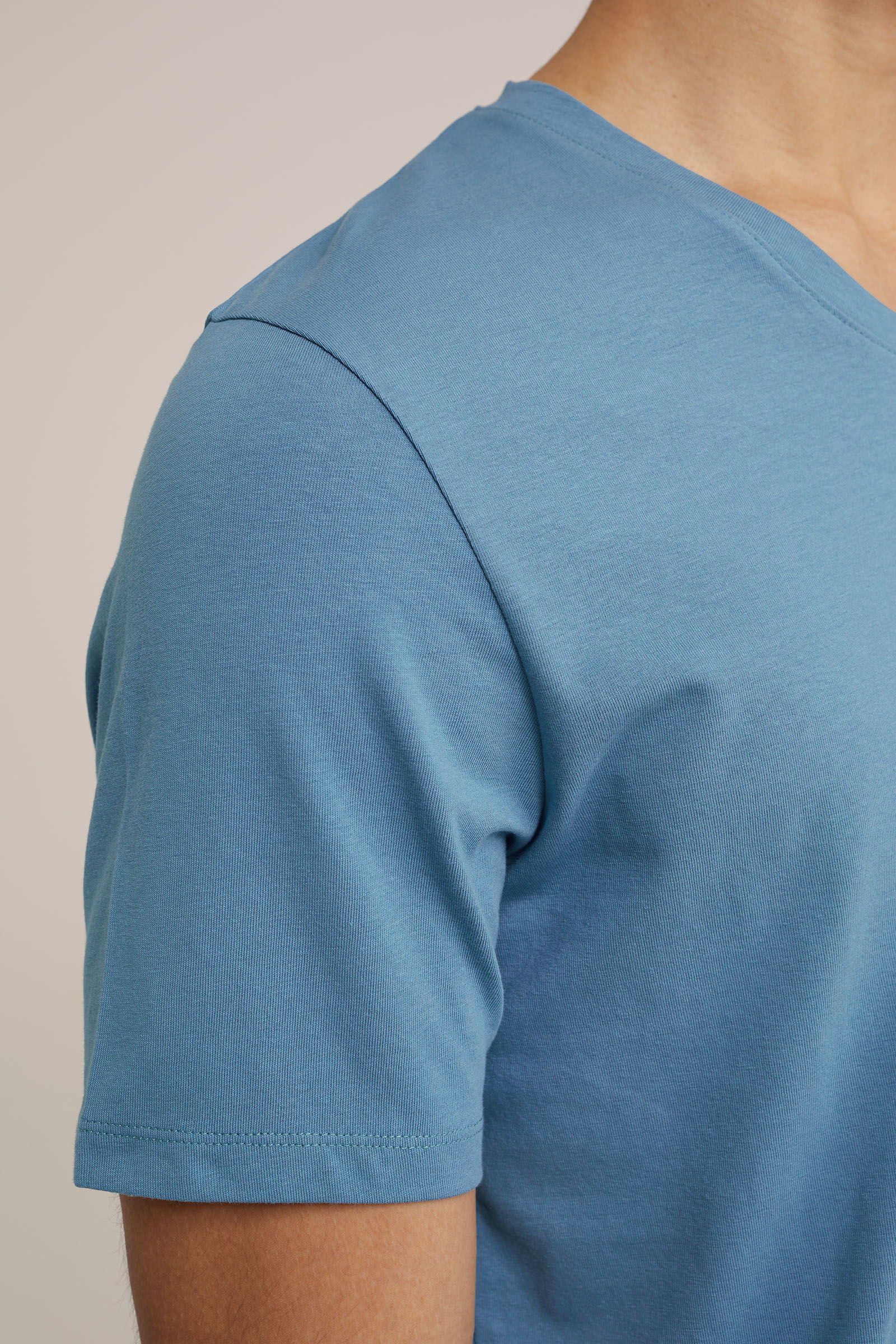T-shirt WE Fashion Grijsblauw