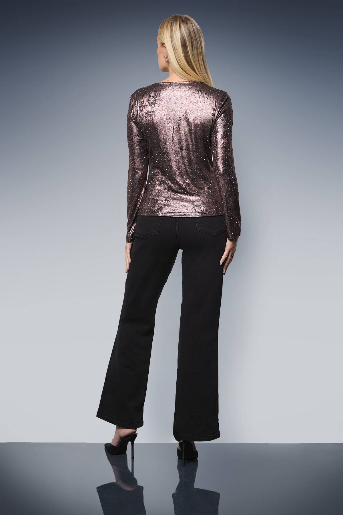 Wallis Haut Jersey Twist Hotfix Petite