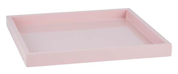 Miss Étoile  Bakke lakeret, Rose - 26x26 cm