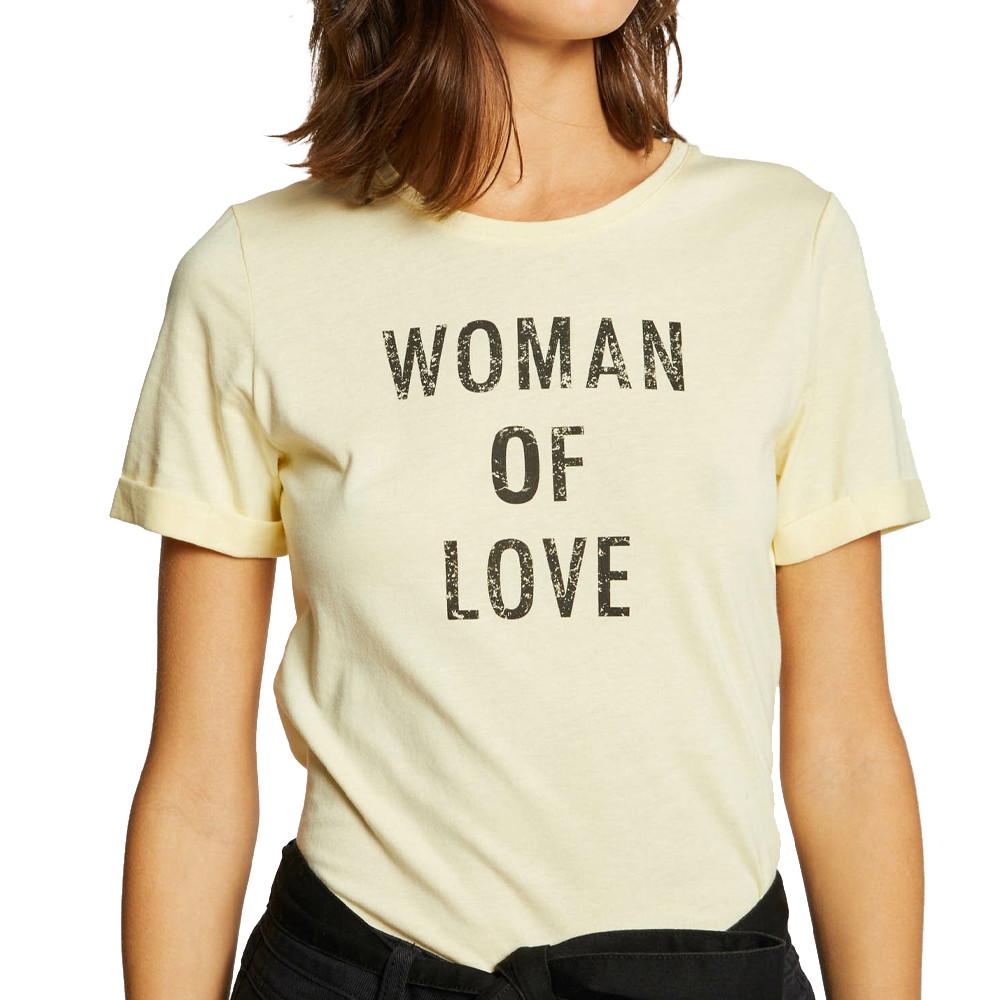 Morgan T-shirt Jaune Femme Morgan Deson