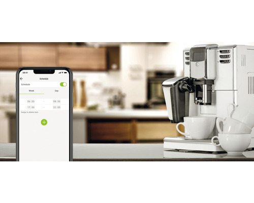 myStrom WiFi Switch Plug Adapter voor het meten en analyseren van het elektriciteitsverbruik, geschikt voor mini-PV-systemen - Compatibel met SMART HOME van hornbach
