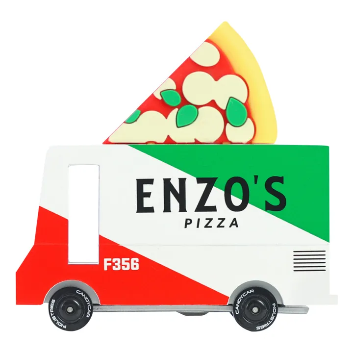 Candylab Voiture Pizza en bois