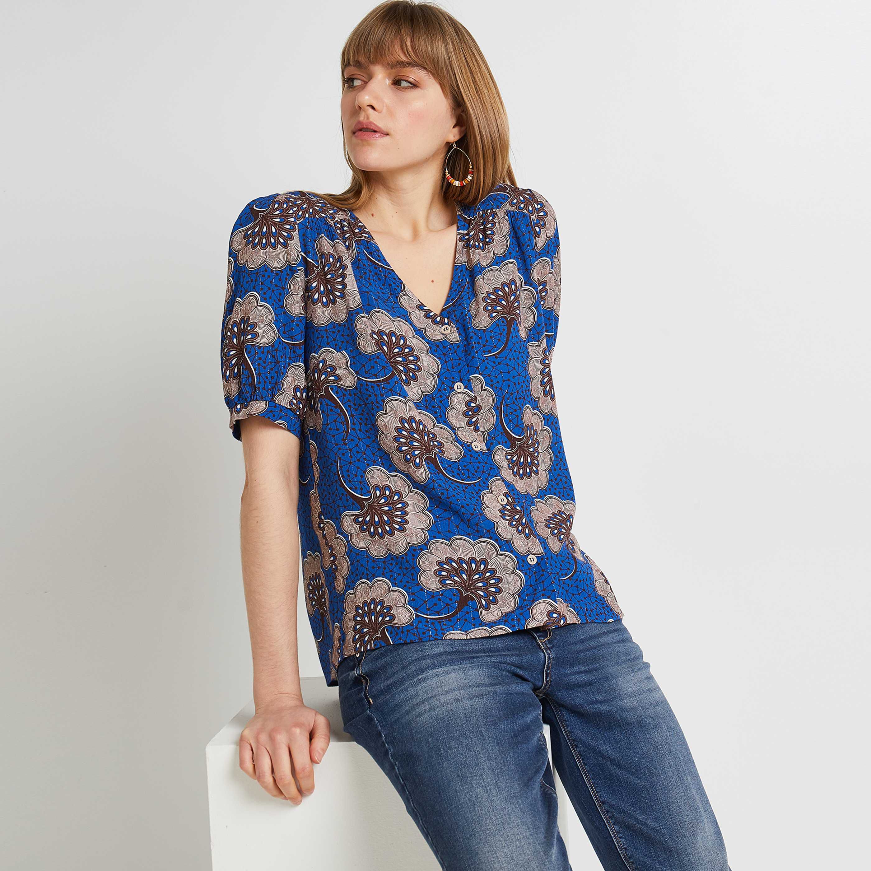 Blouse imprimée femme - IMPRIME